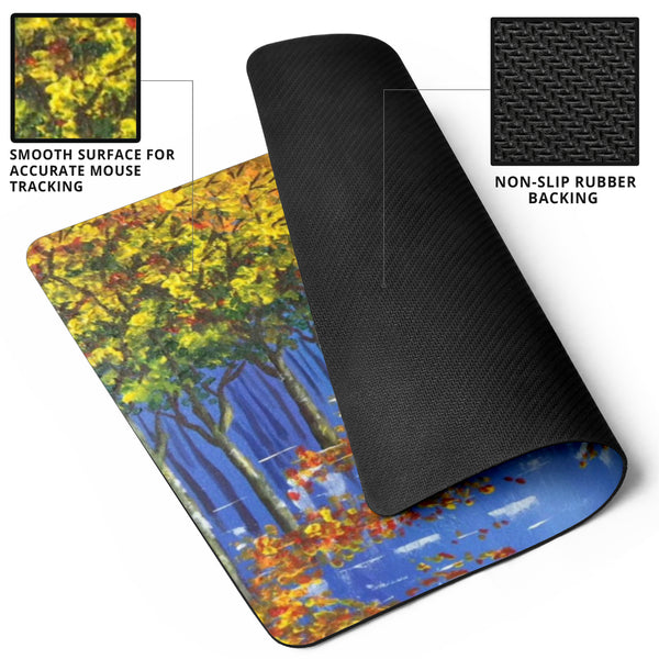 Hoodies4You "Morning Walk" Mouse Pads