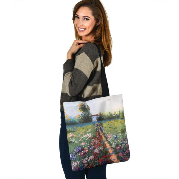 Hoodies4You "1st Winter Snow" Cloth Tote Bag