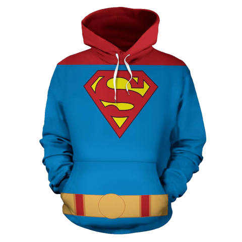 Hoodies4You "Superman" Red and Blue Reg
