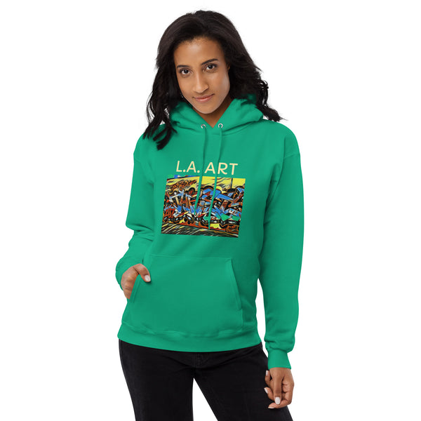 Hoodies4You "L.A. Art" Women Unisex fleece hoodie