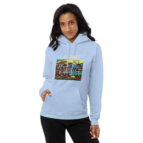 Hoodies4You "L.A. Art" Women Unisex fleece hoodie