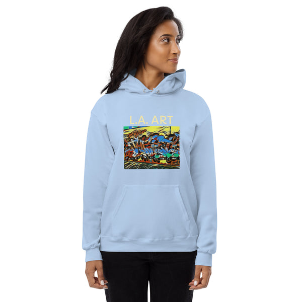 Hoodies4You "L.A. Art" Women Unisex fleece hoodie