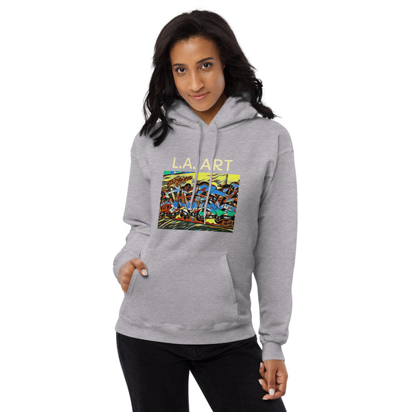Hoodies4You "L.A. Art" Women Unisex fleece hoodie