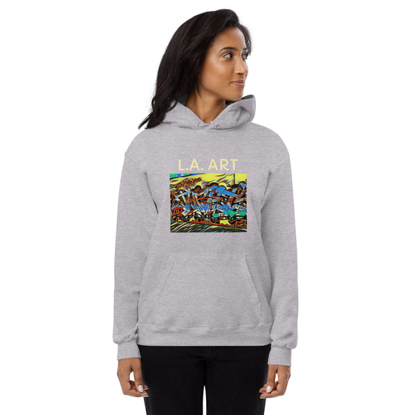 Hoodies4You "L.A. Art" Women Unisex fleece hoodie