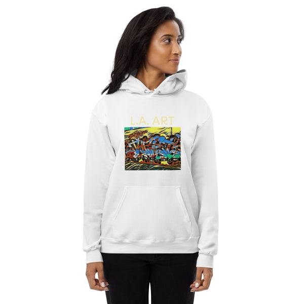 Hoodies4You "L.A. Art" Women Unisex fleece hoodie