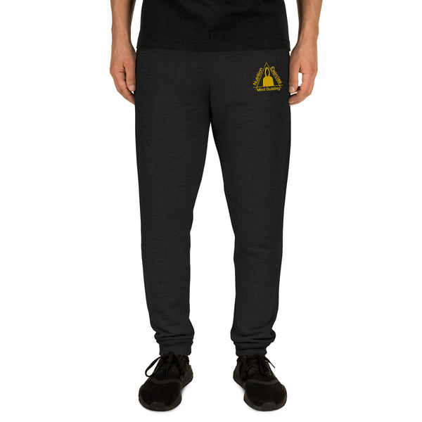 Hoodies4You Just Me "Nutrition, Mind Building and Exercise" Black & Gold Pants Only