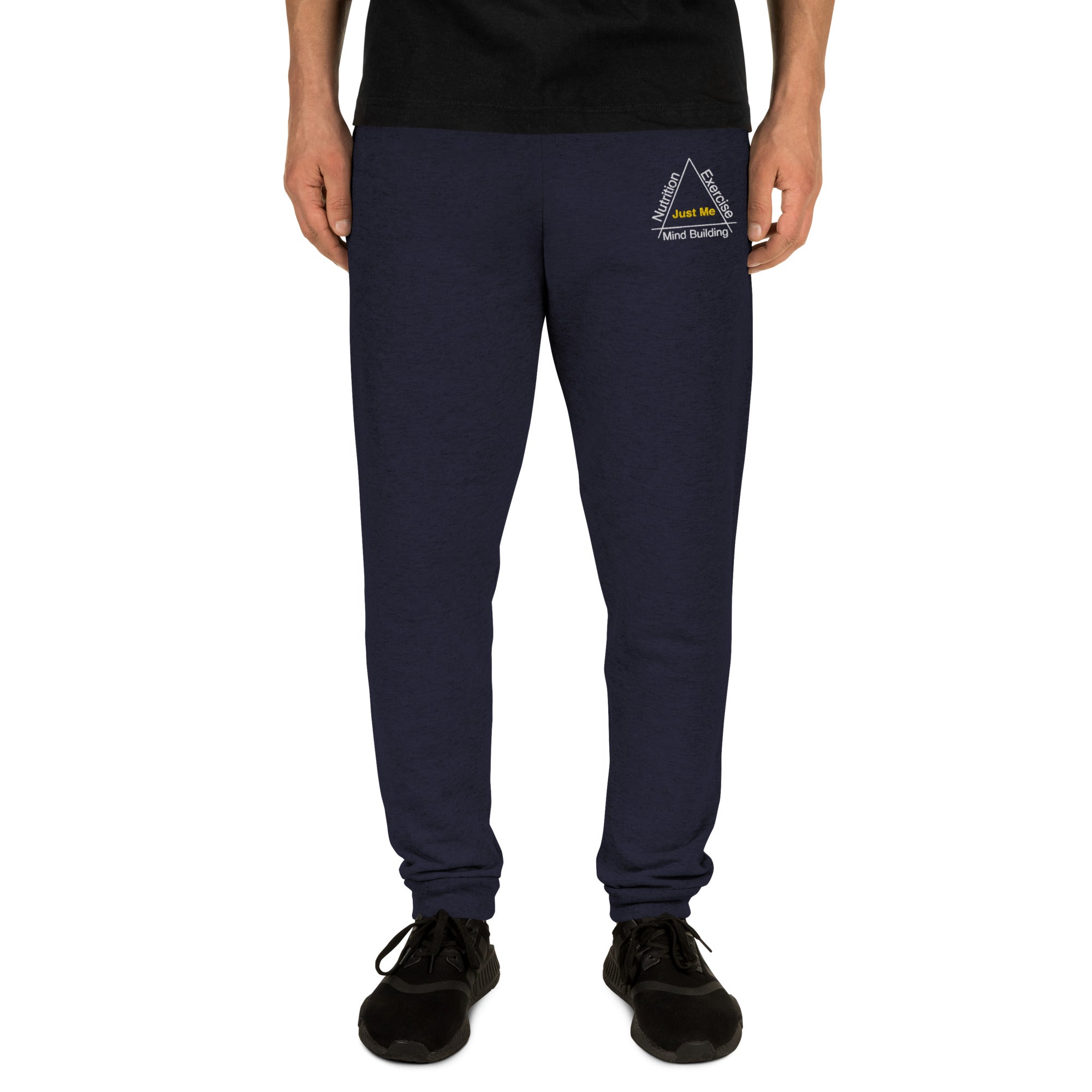 Hoodies4You Just Me "Nutrition, Mind Building and Exercise"  Joggers