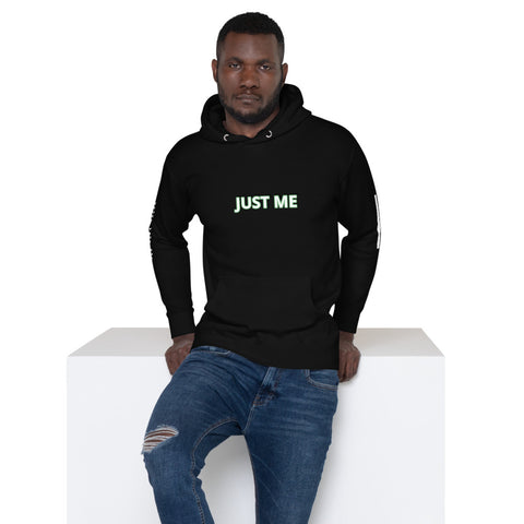 Hoodies4You "Just Me" Men's Black w/Black Hood