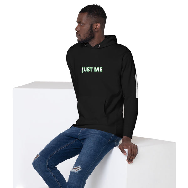 Hoodies4You "Just Me" Men's Black w/Black Hood