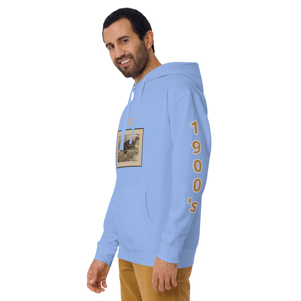 Hoodies4You "1900's" Black Hoodie Side (1900's)