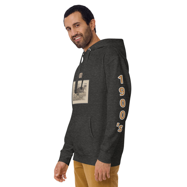 Hoodies4You "1900's" Black Hoodie Side (1900's)