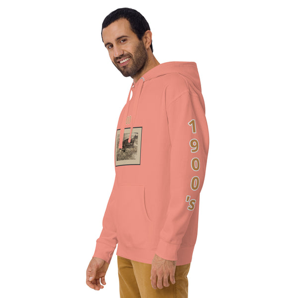 Hoodies4You "1900's" Black Hoodie Side (1900's)