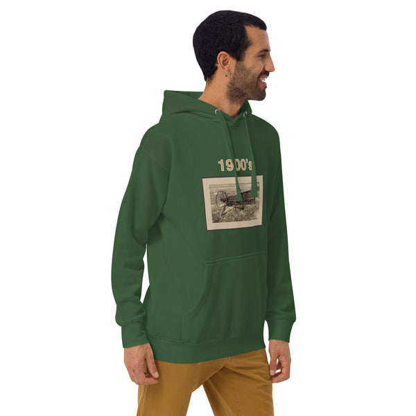 Hoodies4You "1900's" Black Hoodie Side (1900's)