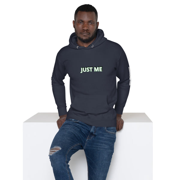 Hoodies4You "Just Me" Men's Black w/Black Hood
