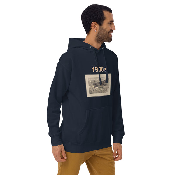 Hoodies4You "1900's" Black Hoodie Side (1900's)