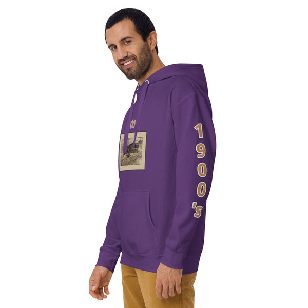 Hoodies4You "1900's" Black Hoodie Side (1900's)