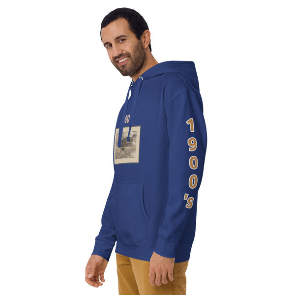 Hoodies4You "1900's" Black Hoodie Side (1900's)