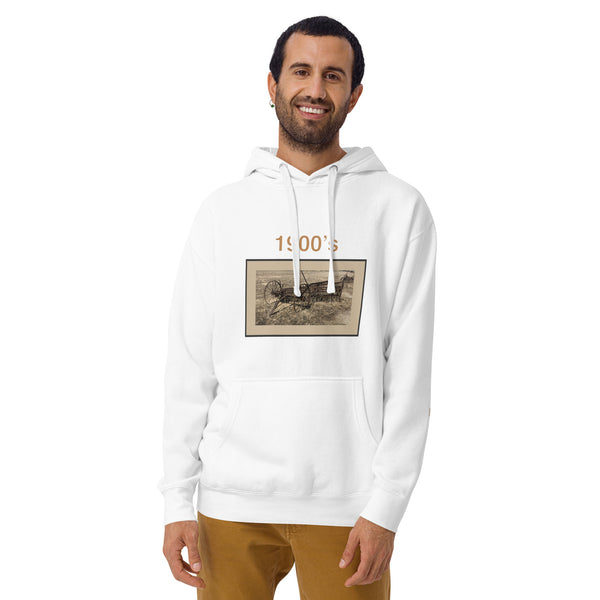 Hoodies4You "1900's" Black Hoodie Side (1900's)